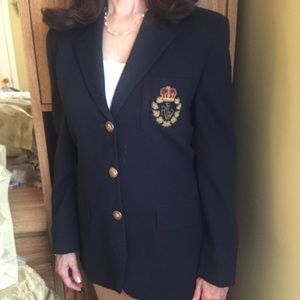 Vintage Ralph Lauren Navy Blazer